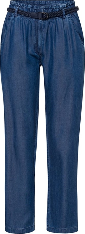 Niebieskie jeansy More & More w stylu casual