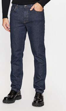 Niebieskie jeansy Napapijri w stylu casual