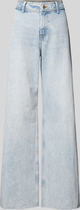 Niebieskie jeansy Noisy May z bawełny