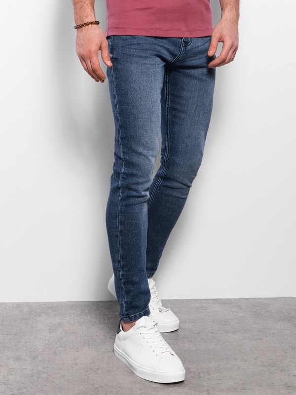 Niebieskie jeansy Ombre