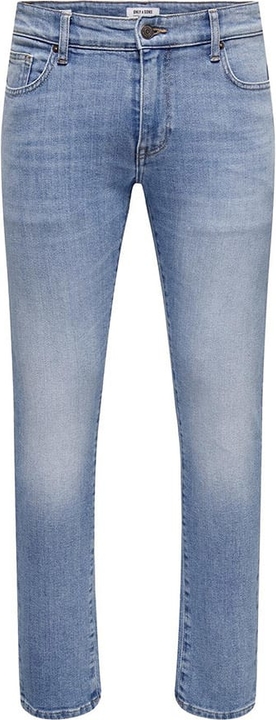 Niebieskie jeansy Only & Sons w stylu casual z bawełny