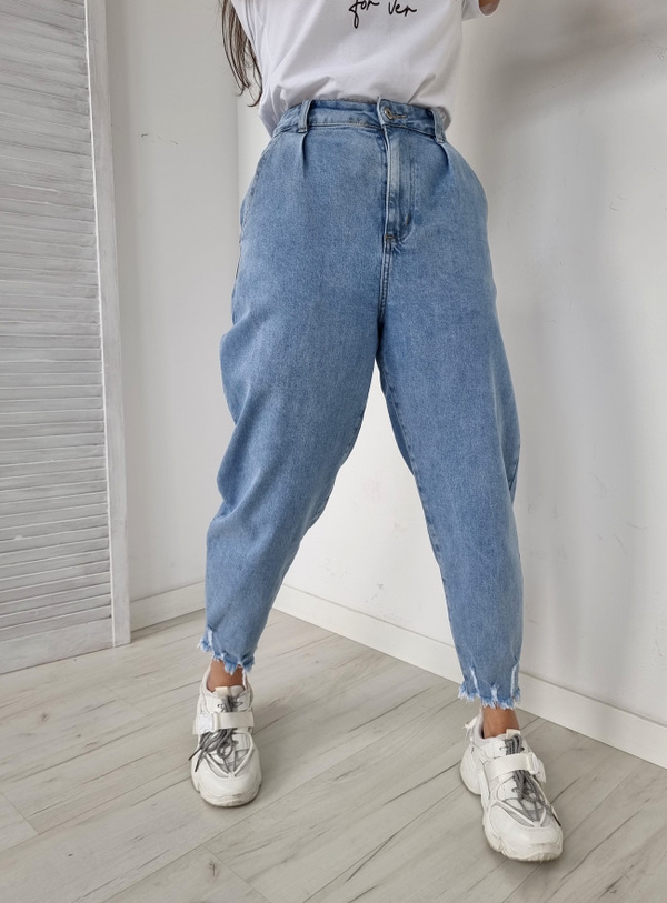 Niebieskie jeansy Ottanta w stylu casual