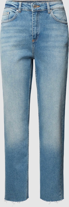 Niebieskie jeansy Peek&Cloppenburg z bawełny w street stylu