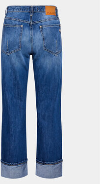 Niebieskie jeansy PLEASE w stylu casual