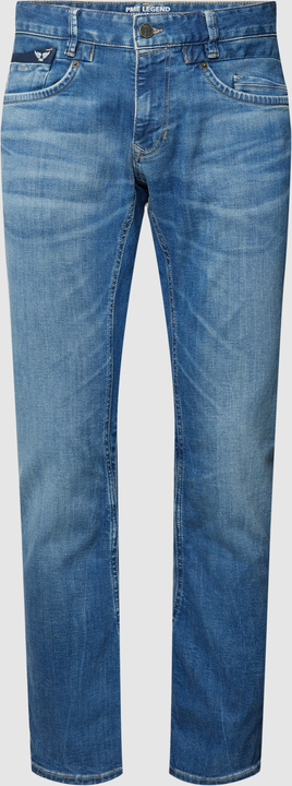 Niebieskie jeansy Pme Legend (pall Mall) w street stylu z bawełny