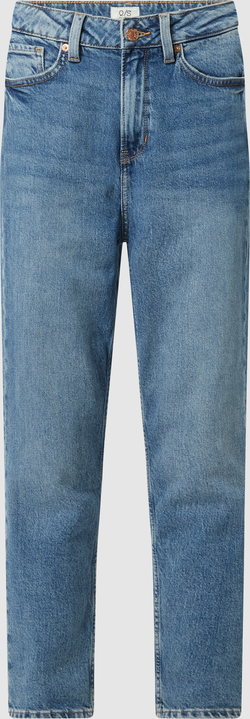 Niebieskie jeansy Q/s Designed By - S.oliver w street stylu z bawełny