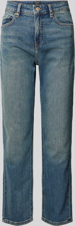 Niebieskie jeansy Ralph Lauren w street stylu