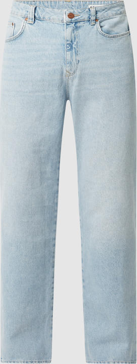 Niebieskie jeansy Review w stylu casual z bawełny