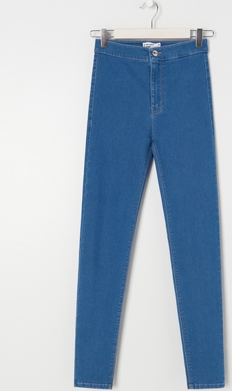 Niebieskie jeansy Sinsay z jeansu