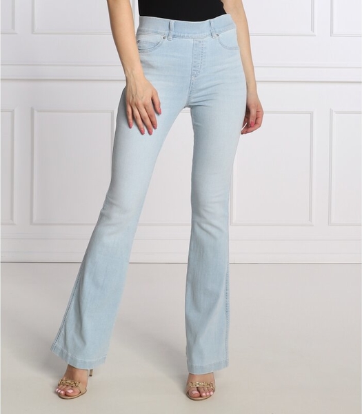Niebieskie jeansy Spanx w stylu casual