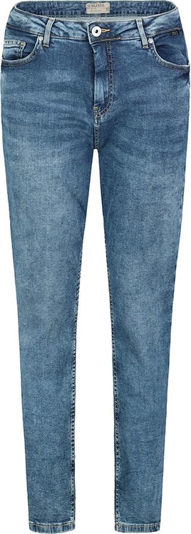 Niebieskie jeansy SUBLEVEL z bawełny