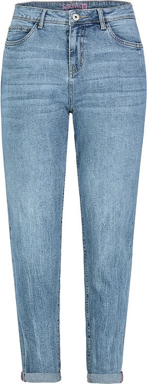 Niebieskie jeansy SUBLEVEL z bawełny w stylu klasycznym