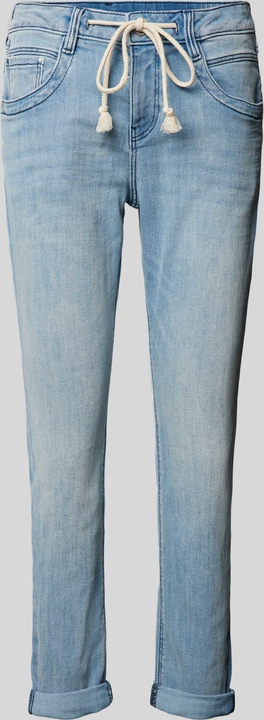 Niebieskie jeansy Tom Tailor z bawełny