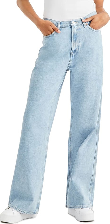 Niebieskie jeansy Tommy Hilfiger w stylu klasycznym