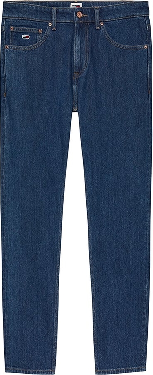 Niebieskie jeansy Tommy Jeans w stylu casual z bawełny