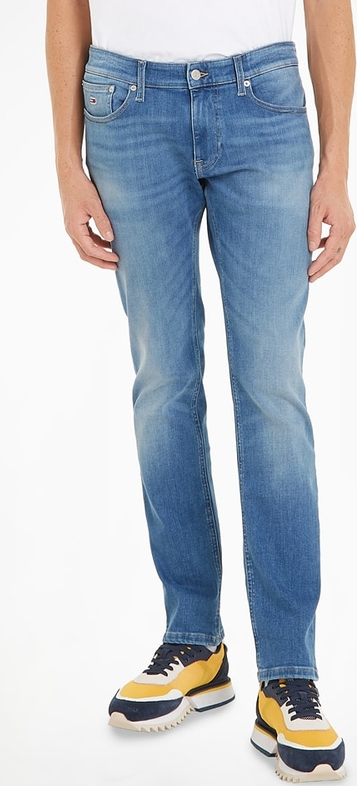 Niebieskie jeansy Tommy Jeans w stylu klasycznym