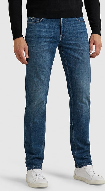 Niebieskie jeansy Vanguard w stylu klasycznym