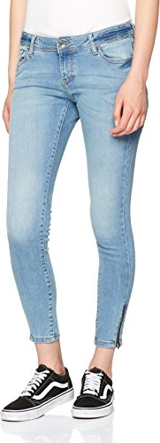 Niebieskie jeansy Vero Moda w młodzieżowym stylu