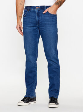 Niebieskie jeansy Wrangler w stylu casual