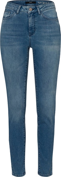 Niebieskie jeansy Zero z bawełny