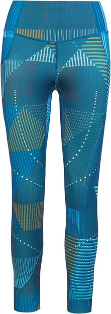 Niebieskie legginsy Brooks z tkaniny