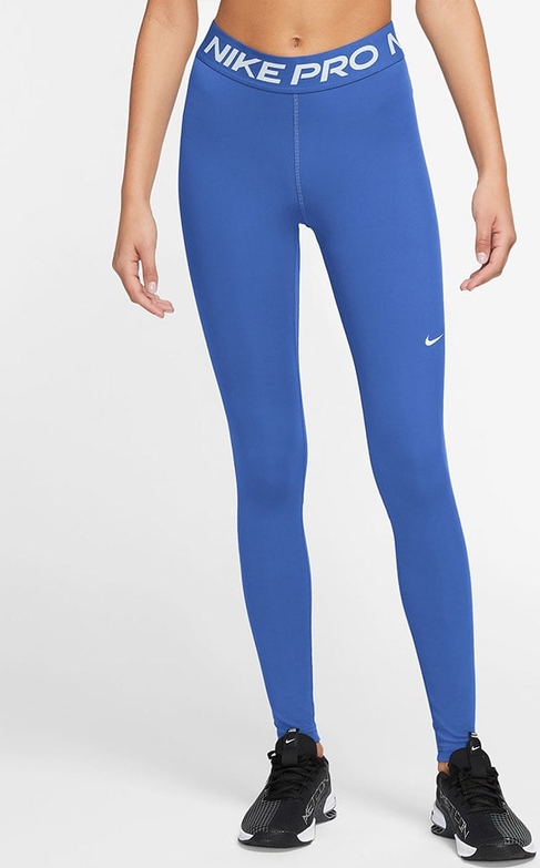 Niebieskie legginsy Nike