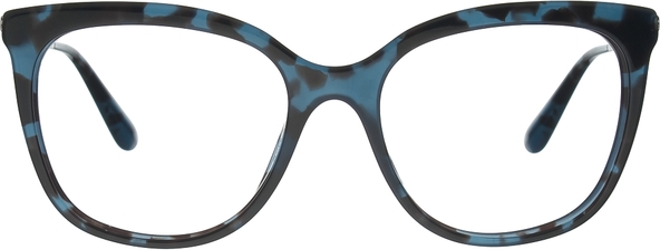 Niebieskie okulary damskie Dolce & Gabbana