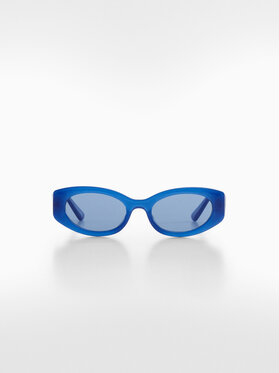 Niebieskie okulary damskie Mango