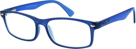 Niebieskie okulary damskie Montana