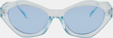 Niebieskie okulary damskie Pieces