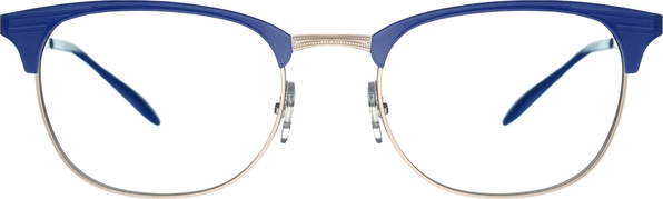 Niebieskie okulary damskie Ray-Ban w stylu glamour