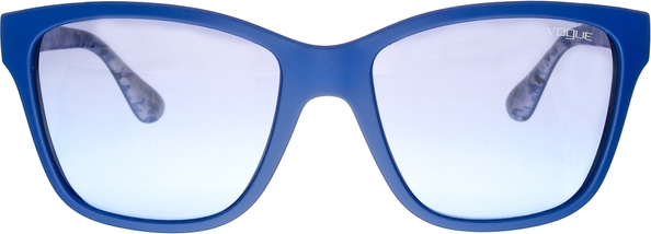 Niebieskie okulary damskie Vogue