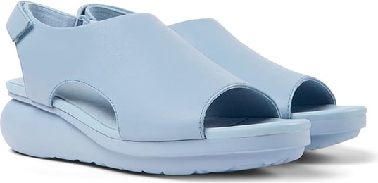 Niebieskie sandały Camper w stylu casual z płaską podeszwą
