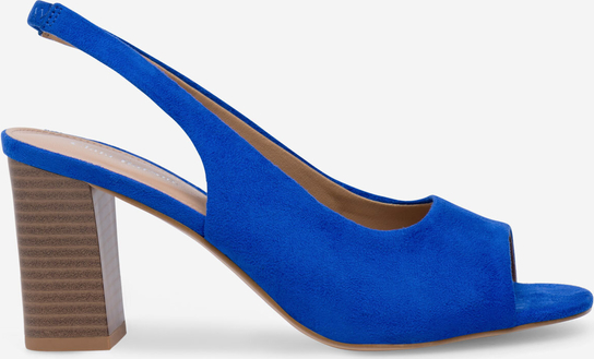 Niebieskie sandały Clara Barson z klamrami