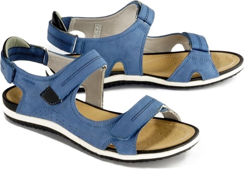 Niebieskie sandały Geox w stylu casual