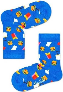 Niebieskie skarpetki Happy Socks dla chłopców