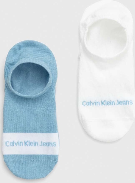 Niebieskie skarpety Calvin Klein