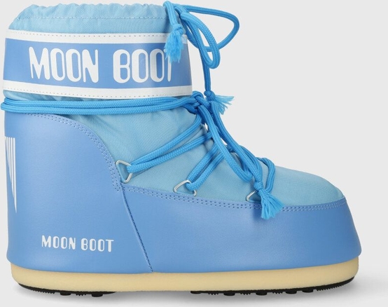 Niebieskie śniegowce Moon Boot