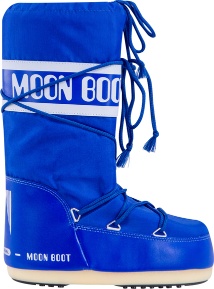 Niebieskie śniegowce moon boot