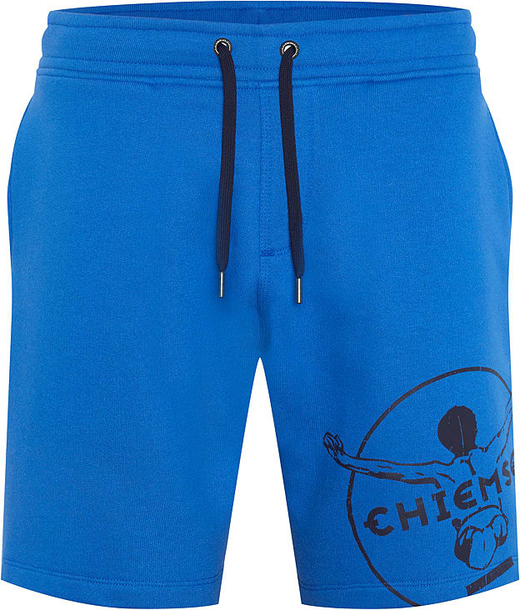 Niebieskie spodenki Chiemsee z dresówki w sportowym stylu