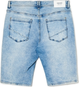 Niebieskie spodenki Cropp w młodzieżowym stylu z jeansu