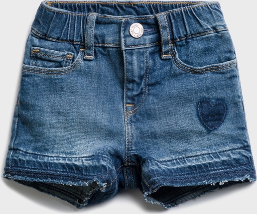 Niebieskie spodenki dziecięce Gap z jeansu