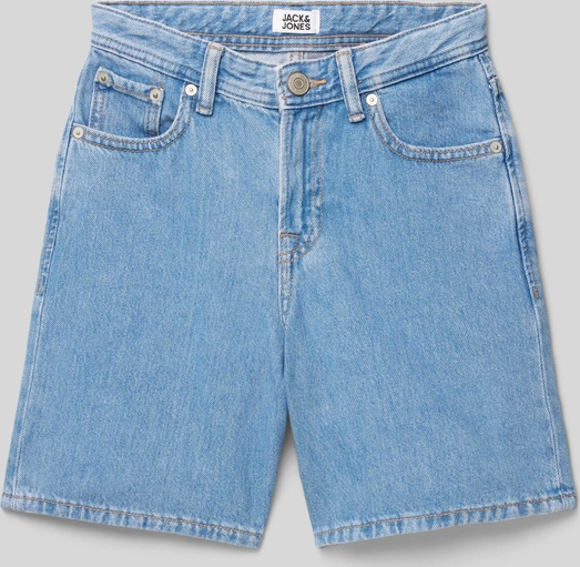 Niebieskie spodenki dziecięce Jack & Jones z jeansu