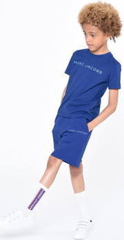 Niebieskie spodenki dziecięce The Marc Jacobs