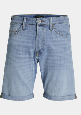 Niebieskie spodenki Jack & Jones z jeansu