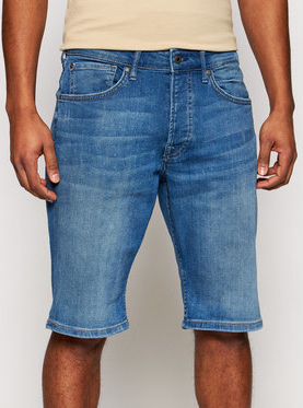 Niebieskie spodenki Pepe Jeans z jeansu