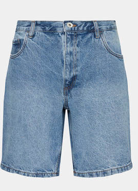 Niebieskie spodenki Redefined Rebel z jeansu