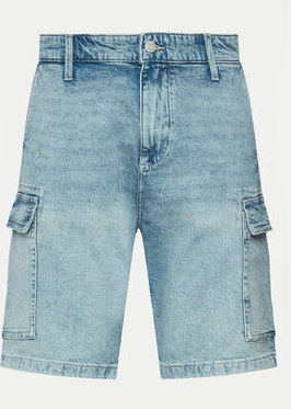 Niebieskie spodenki S.Oliver w stylu casual z jeansu
