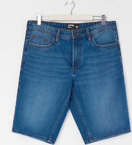 Niebieskie spodenki Sinsay z jeansu w stylu casual
