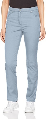 Niebieskie spodnie amazon.de z bawełny